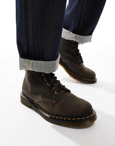 Stivali in pelle con 6 occhielli - Dr Martens - Modalova