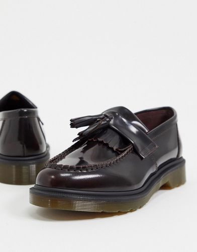 Adrian - Mocassini bordeaux con nappine - Dr Martens - Modalova