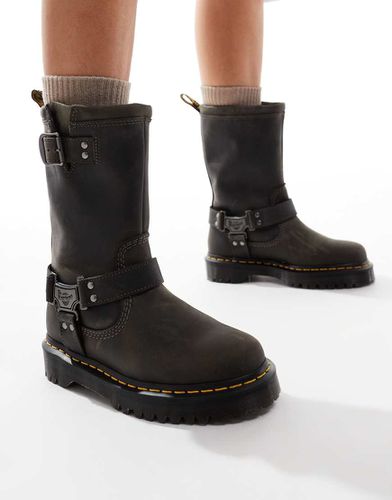 Dr. Martens - Anistone - Stivali alti in pelle color - Dr Martens - Modalova