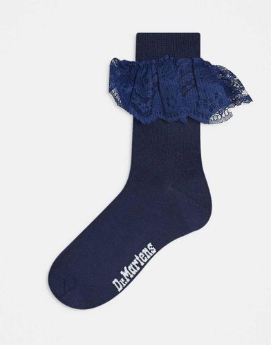 Chaussettes unisexes à volants - Bleu - Dr Martens - Modalova