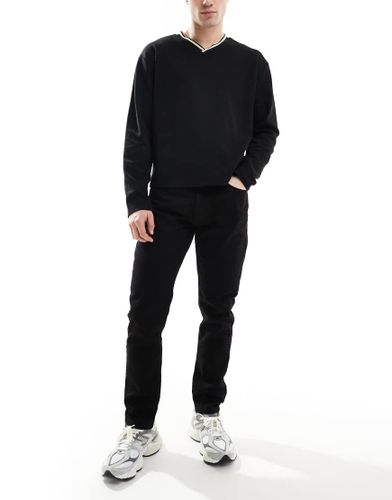 DTT - Jean slim rigide - Noir - Don't Think Twice - Modalova