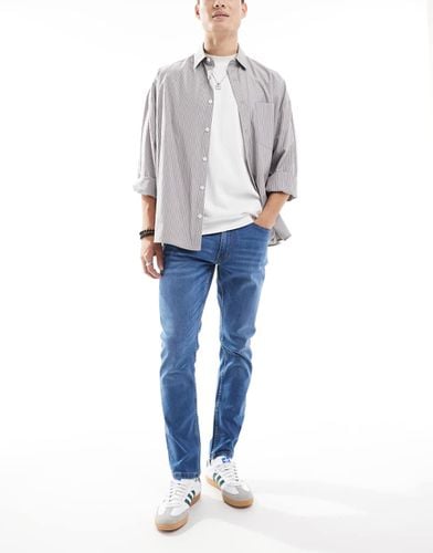 DTT - Jeans slim elasticizzati medio con tinta vintage - Don't Think Twice - Modalova