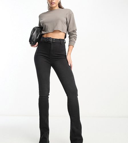 DTT Tall - Phoebe - Jeans a fondo ampio neri con cintura a vita alta - Don't Think Twice - Modalova