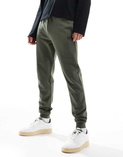 Joggers verdi con logo piccolo - EA7 - Modalova