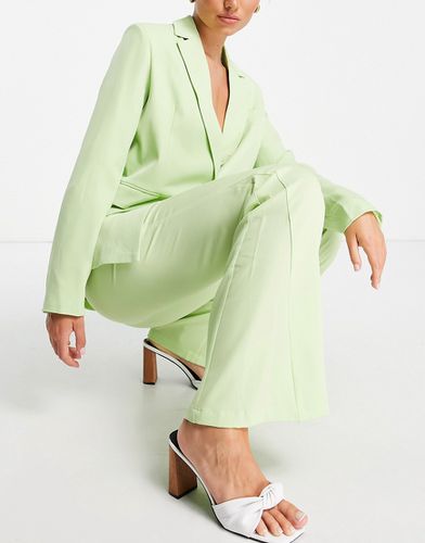 Pantaloni a zampa a vita alta lime - Extro & Vert - Modalova
