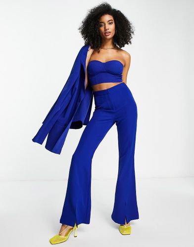 Pantaloni a zampa cobalto - Extro & Vert - Modalova