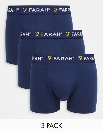 Confezione da 3 boxer - Farah - Modalova