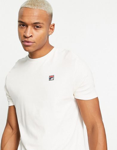 Sunny - T-shirt color crema con riquadro piccolo del logo - Fila - Modalova
