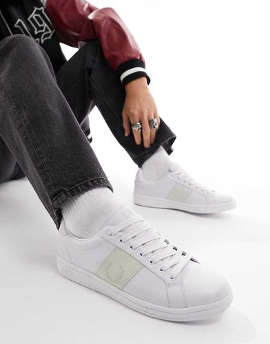 Sneakers in pelle bianche con logo - Fred Perry - Modalova