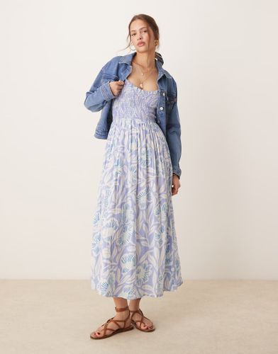 Sweet Nothings - Robe mi-longue à imprimé - Free People - Modalova