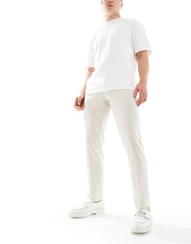 Pantaloni da abito beige e bianchi a righe - French Connection - Modalova
