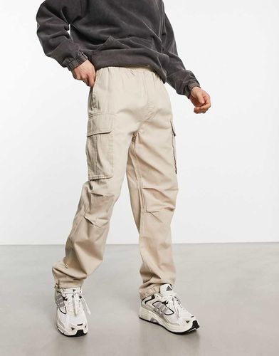 Pantaloni cargo beige con logo - Karl Kani - Modalova