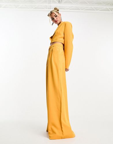The Brand - Pantaloni a fondo ampio extra larghi arancioni in coordinato - KYO - Modalova