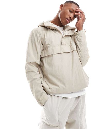 All Weather - Giacca anorak beige con cappuccio - Hollister - Modalova