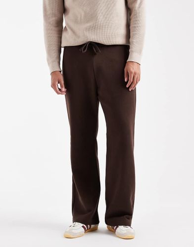 Pantalon de jogging style bootcut - Marron - Hollister - Modalova