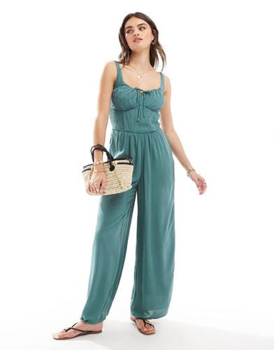 Hollister - Tuta jumpsuit verde - Hollister - Modalova