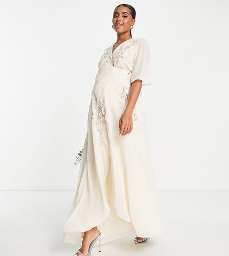Leila - Vestito da sposa color avorio - Hope & Ivy Maternity - Modalova
