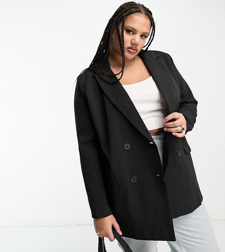 Blazer oversize dad fit nero - Heartbreak Plus - Modalova