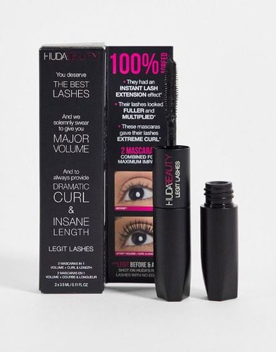 Huda - Legit Lashes - Mascara a doppia estremità in formato mini - Huda Beauty - Modalova