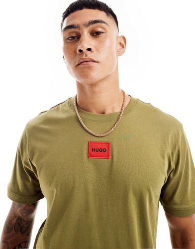 Diragolino - T-shirt con emblema sul petto - Hugo Red - Modalova