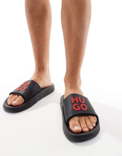 HUGO Red - Nil - Sliders nere-Nero - Hugo Red - Modalova