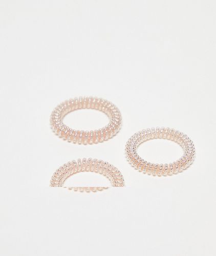 Confezione da 3 elastici per capelli a spirale - Pink Monocle - Invisibobble - Modalova
