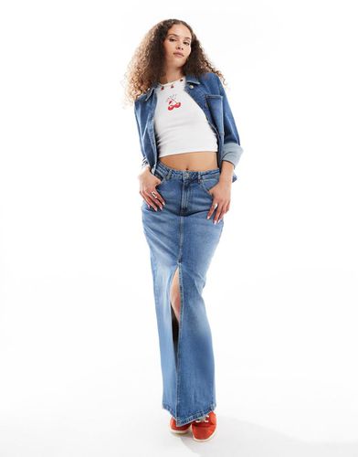 InWear - Pheiffer - Gonna lunga in denim effetto invecchiato - In Wear - Modalova