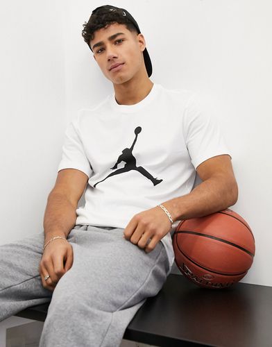 T-shirt bianca con logo Jumpman grande - Jordan - Modalova