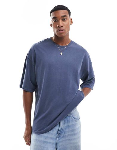 T-shirt super oversize blu slavato - Jack & Jones - Modalova