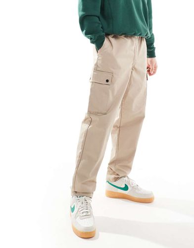 Bill - Pantaloni cargo beige ampi - Jack & Jones - Modalova