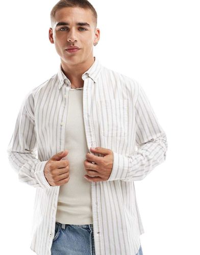 Camicia beige a righe - Jack & Jones - Modalova