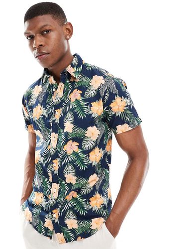 Camicia a fiori - Jack & Jones - Modalova