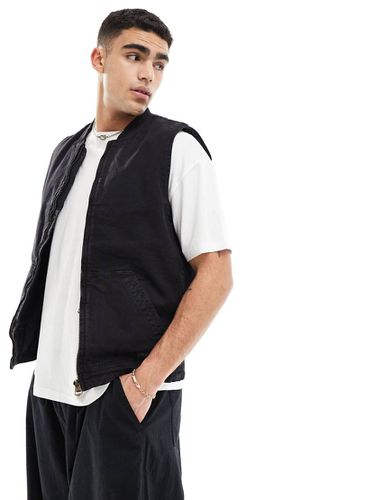 Gilet worker in jeans slavato - Jack & Jones - Modalova