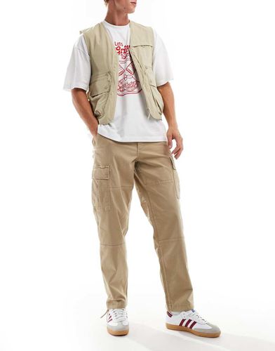 Karl - Pantaloni cargo ampi beige - Jack & Jones - Modalova