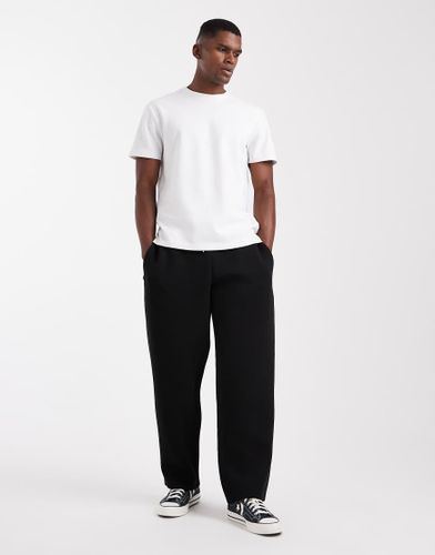 Pantalon de jogging large en tissu style néoprène - Jack & Jones - Modalova