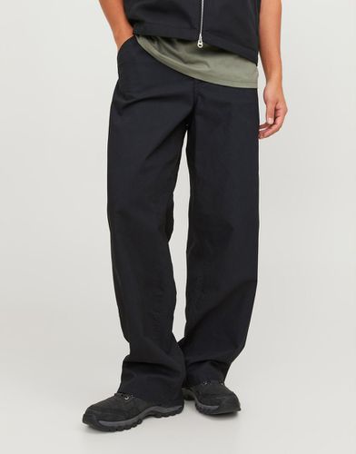 Pantaloni ampi neri - Jack & Jones - Modalova