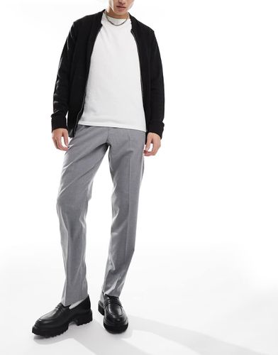 Pantaloni eleganti grigi affusolati con coulisse - Jack & Jones - Modalova