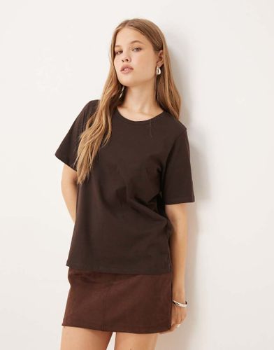 JDY - T-shirt - Marron foncé-Brown - Jdy - Modalova