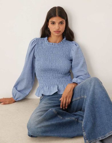 Top texturé à manches longues - Jdy - Modalova