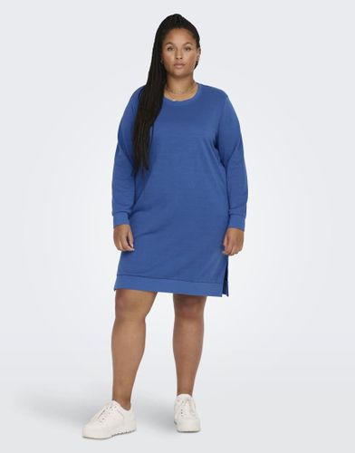 Robe façon sweat - intense - Only Curve - Modalova