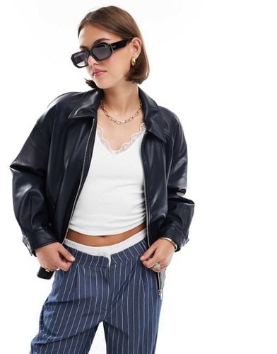 Giacca bomber in pelle sintetica - ONLY - Modalova