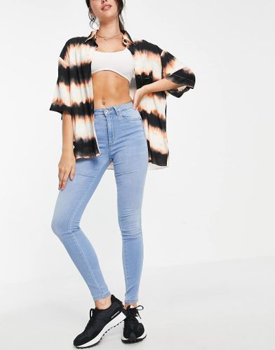 Royal - Jean skinny taille haute - clair délavé - Only - Modalova