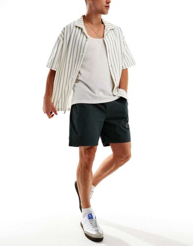 Short à enfiler en sergé - Sarcelle foncé - Only & Sons - Modalova