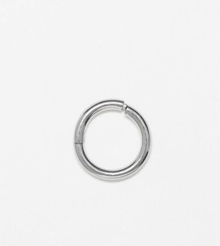 Piercing helix a cerchio piccolo da 1,2 x 6" in sterling con clip - Orelia - Modalova