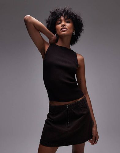 Top sans manches en maille à encolure bateau - Other Stories - Modalova