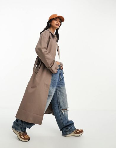 Trench comodo beige scuro con cintura - Other Stories - Modalova