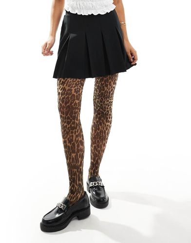 Collant con stampa leopardata - Other Stories - Modalova