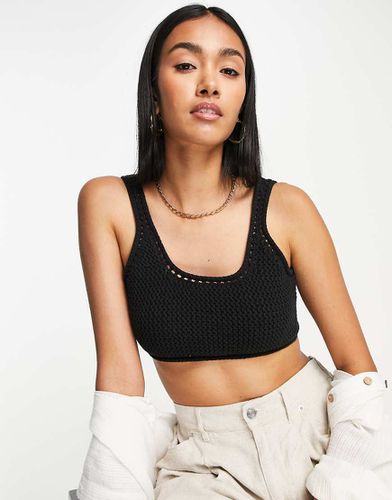 Crop top all'uncinetto - Other Stories - Modalova