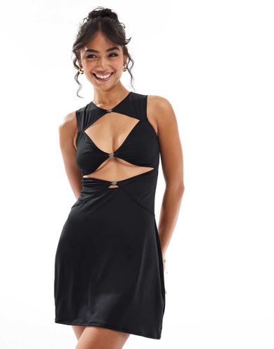 Chiara - Robe courte sans manches - Ow Collection - Modalova