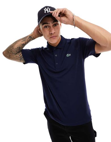 Essentials - Polo blu navy con logo - Lacoste - Modalova